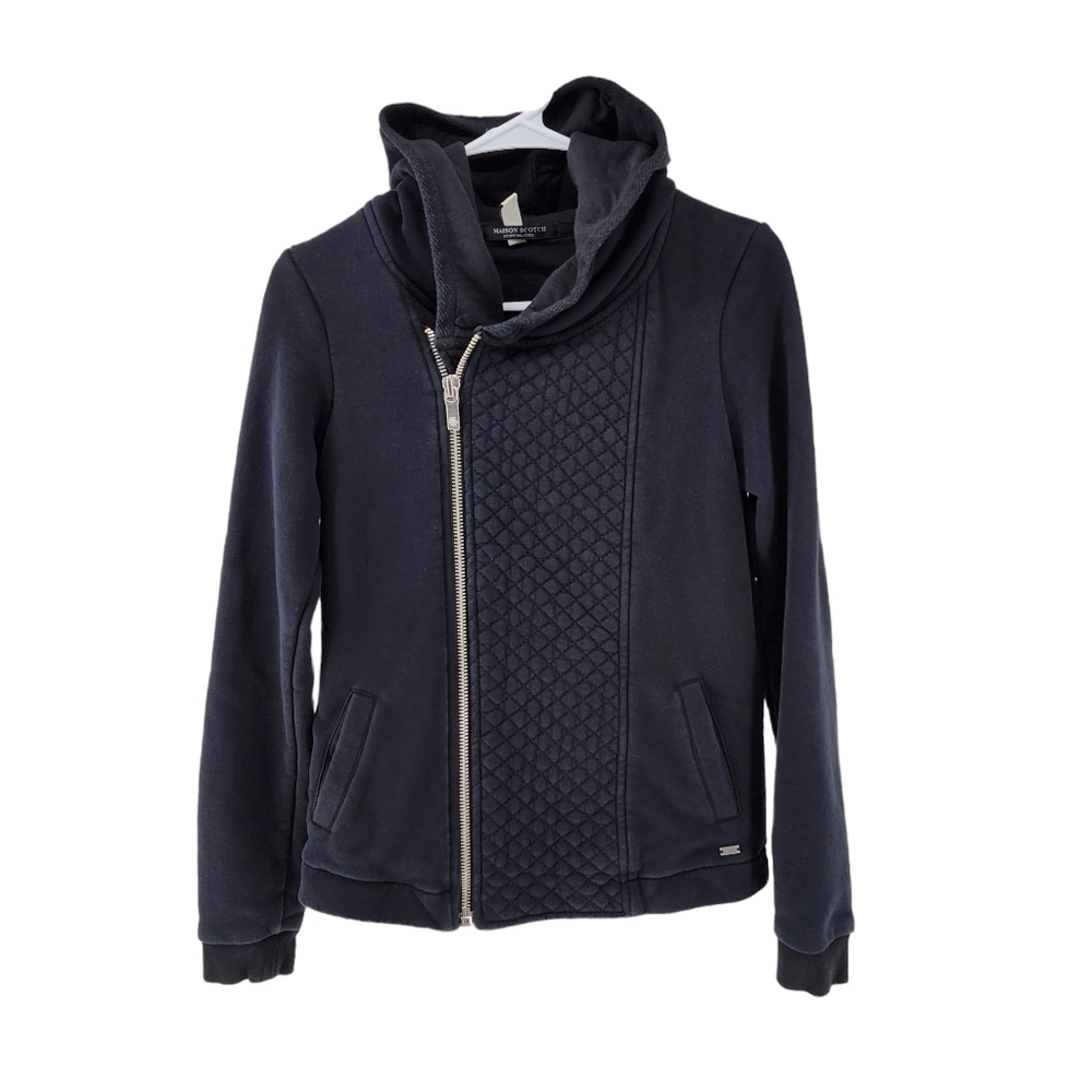 Maison Scotch Scotch & Soda Women's Pop Odyssey Quilted Wanderlust Hoodie